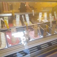 Not all options are vegan - ask the staff at Levendula Kezmuves Fagylaltozo in Budapest