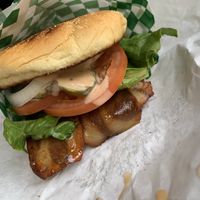 Bacon cheeseburger  at Galaxy Rune in Seattle