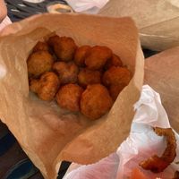 Mushroom poppers  at Galaxy Rune in Seattle