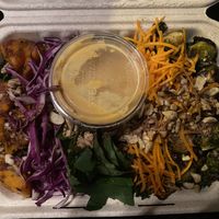 Harvest bowl  at Foodhisattva in Cleveland Heights