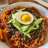 Kimchi Bibim Guksu at Foodhisattva in Cleveland Heights