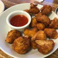 cauliflower bites at Foodhisattva in Cleveland Heights
