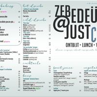 Menu1 at Zebedeus in Wassenaar