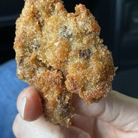 Fried oyster mushrooms (SO GOOD) at Hoa Dang Vegetarian Restaurant in San Jose