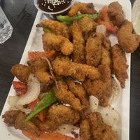 Oyster mushrooms   at Hoa Dang Vegetarian Restaurant in San Jose