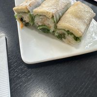 Autumn rolls  at Hoa Dang Vegetarian Restaurant in San Jose