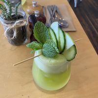 Gin & Juice cocktail  at Birchwood Jindabyne in Jindabyne