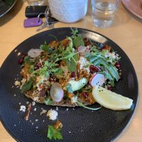 Avo on sourdough without the feta and on gluten free bread at Birchwood Jindabyne in Jindabyne