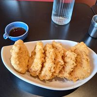 Yam tempura at Maple Sushi in Maple Ridge