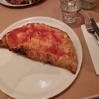 Vegan Calzone at Da Vinci's in Summer Hill