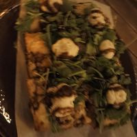 Ricotta pizza at Nic's on Beverly in Los Angeles