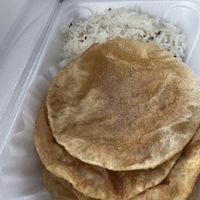 Yummy puri   at House of India in Schererville