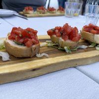 Bruschetta Palmodoro  at Pizzeria Alle Scalette in Siena
