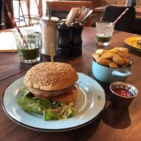 The Dutch Weedburger at The Barn. at The Barn in Utrecht