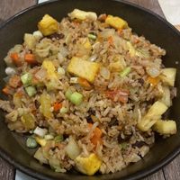 Pineapple fried rice  at Basil Bistro in Koh Phi Phi