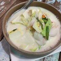 Tom Kha soup  at Basil Bistro in Koh Phi Phi