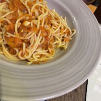 Pasta pomodoro   at Basil Bistro in Koh Phi Phi