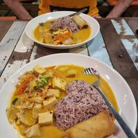 Sehr leckere vegane Optionen at Basil Bistro in Koh Phi Phi