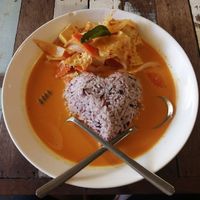 Panang curry at Basil Bistro in Koh Phi Phi