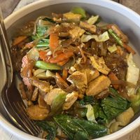 Pad see ew vegan   at Basil Bistro in Koh Phi Phi