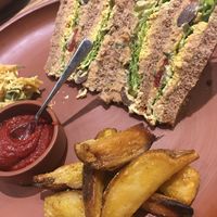 Vegan tuna sandwich  at Buenos Aires Verde - Gorriti in Buenos Aires
