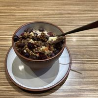 Granola bowl at Buenos Aires Verde - Gorriti in Buenos Aires