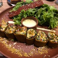 Raw vegan roll at Buenos Aires Verde - Gorriti in Buenos Aires