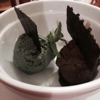 Vegan mint and chocolate ice cream ❤️ at Buenos Aires Verde - Gorriti in Buenos Aires