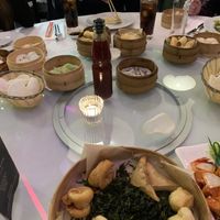 Everyone else’s food (some vegan, some veggie, some neither) at Mr Lau's in Warrington