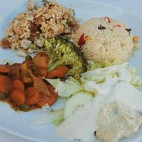 Menu of the day at Ananda in Fundao