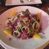 Oriental salad with Italian dressing   at Vegan In Our House in Cairo