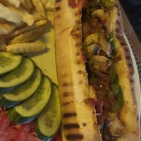 Mexican sandwich  at Vegan In Our House in Cairo