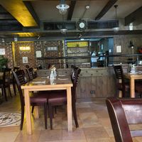 See the sign? Via 82 - ( A murder kitchen ) Probably the number of baby animals dead bodies they sell per service.  at Vegan In Our House in Cairo