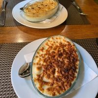 Vegan Chicken Lasagna & Potato Gratin at Vegan In Our House in Cairo