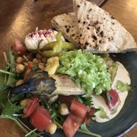 Eggplant burnt at Bartine in The Hague