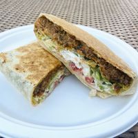 Much wrap  at Modern Times Beer in Santa Barbara