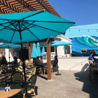 Outdoor seating at Modern Times Beer in Santa Barbara