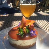 The cheesecake at Modern Times Beer in Santa Barbara