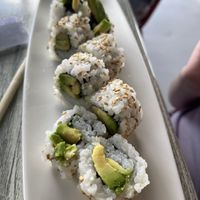 Avocado maki (special request for our young daughter)  at Universal Studios - The Cowfish Sushi Burger Bar in Orlando
