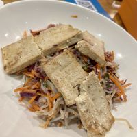 Sweet potato cold noodle salad with tofu   at Universal Studios - The Cowfish Sushi Burger Bar in Orlando