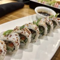 Treehugger Roll  at Universal Studios - The Cowfish Sushi Burger Bar in Orlando