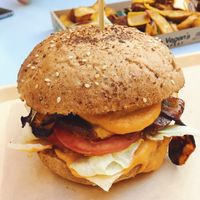 Hot Cheezy! Yum! at Las Vegan's - Corvin Plaza in Budapest