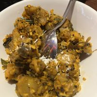 Green banana  #Veganuary at Radha Krishna Bhavan in South West London
