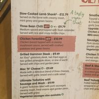 Vegan main on menu 1 at Brewers Fayre - Exeter in Exeter