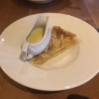 Apple pie and custard  at Brewers Fayre - Exeter in Exeter