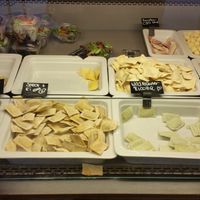 Pasta (most not vegan) at Pastarazzi in Stans