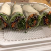 Thai salad Veggie roll with tofu  at Sabai Sabai Thai Kitchen in Oceanside