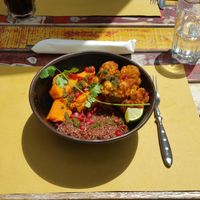 Mexican veggie bowl (warm) at Desperado in Dietlikon