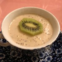 Passion Fruit Mousse at Old Caledonian Bed & Breakfast in Caledonia