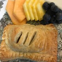 Sausage roll with the perfect flaky pastry at Old Caledonian Bed & Breakfast in Caledonia